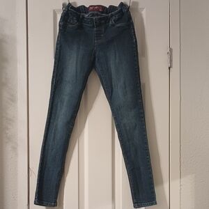 Arizona Jean Co Girl's Size 12 REG Blue Jeans skinny Jegging